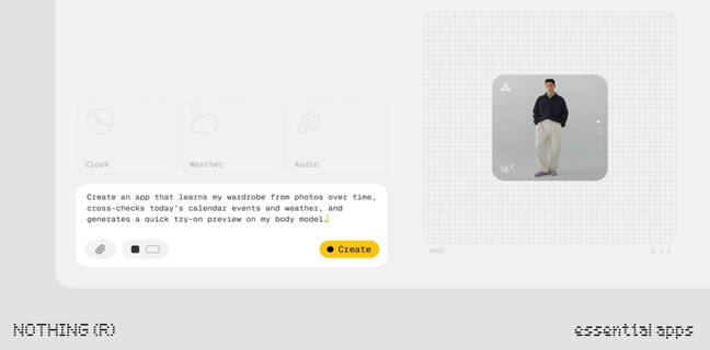 Nothing launches Essential AI to let you build your own apps Nothing Essential AI